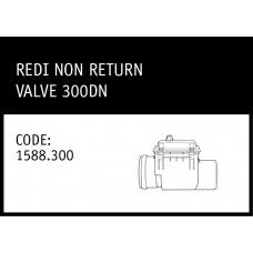 Marley Rubber Ring Joint Redi Non Return Valve 300DN - 1588.300